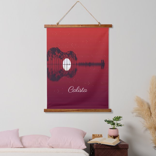 Guitar Cove Personal Hanging Tapestry (Bedroom)