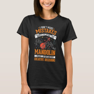 Guitar Creative Decisions Acoustic Guitar Guitaris T-Shirt