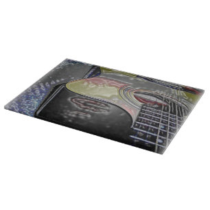 Guitar Cutting Board