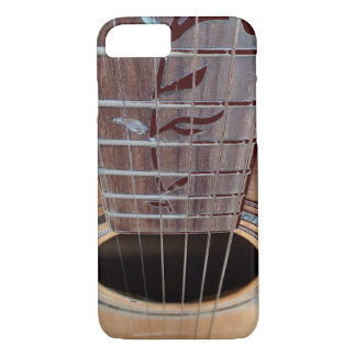 Guitar dark brown Phone Case