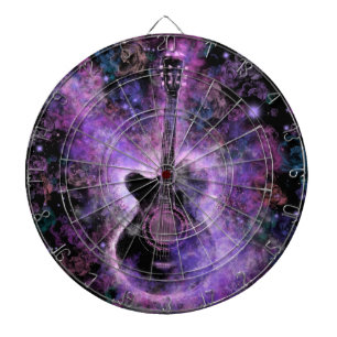 Guitar Dart Board Purple - Magic Sound