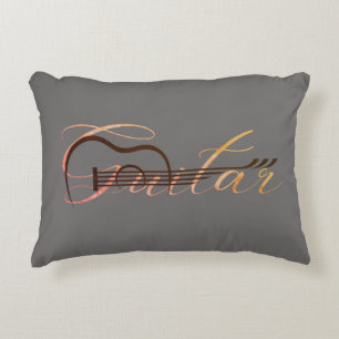 GUITAR DECORATIVE CUSHION