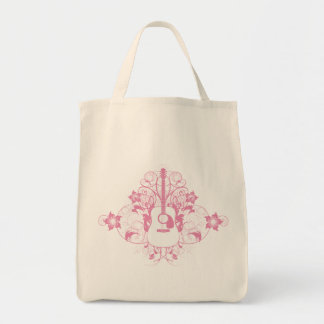 Guitar Design Tote Bag