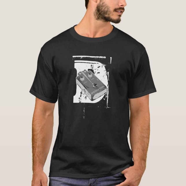 Guitar Distortion Pedal Big D T-Shirt (Front)