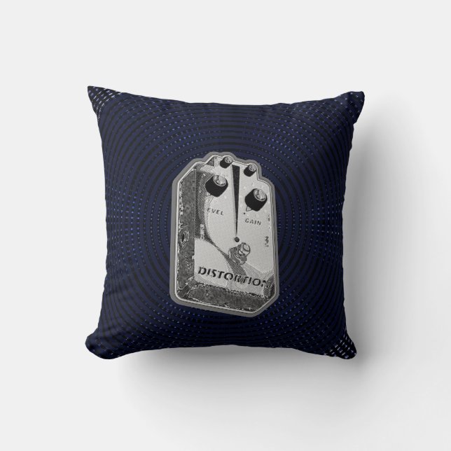 Guitar Distortion Pedal Cushion (Front)