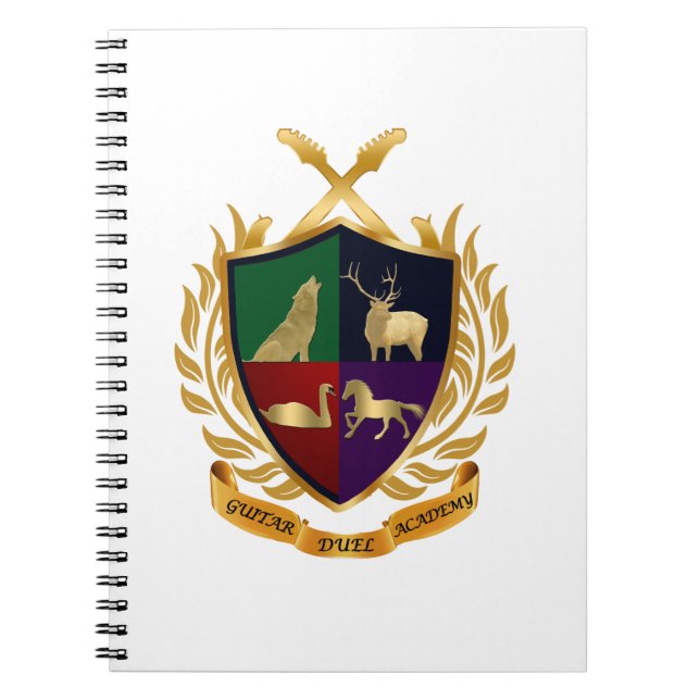 Guitar Duel Academy Notebook (Front)