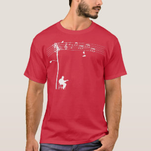 Guitar Electric Funny Wired SoundGuitar Player  T-Shirt