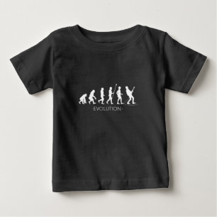 Guitar Evolution of Guitarist Rock Music Guitar Baby T-Shirt