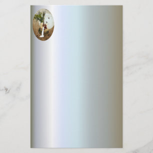 Guitar Fantasy Decorated Stationery