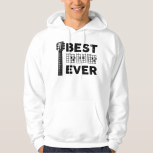 Guitar Father Best Dad Ever Guitar Chords Musician Hoodie