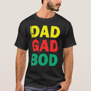  Guitar Father Figure Dad Bod Day  Dadgadbod Guit T-Shirt