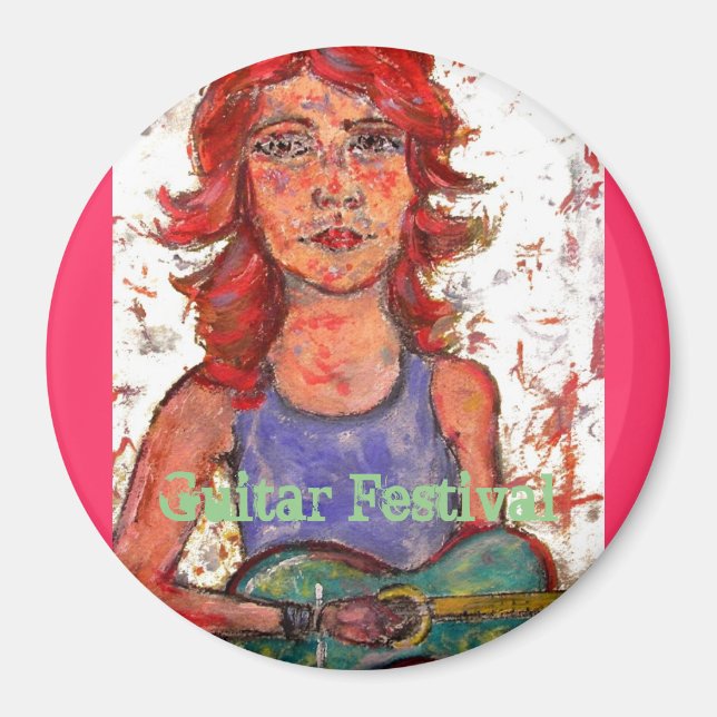 Guitar Festival Magnet (Front)