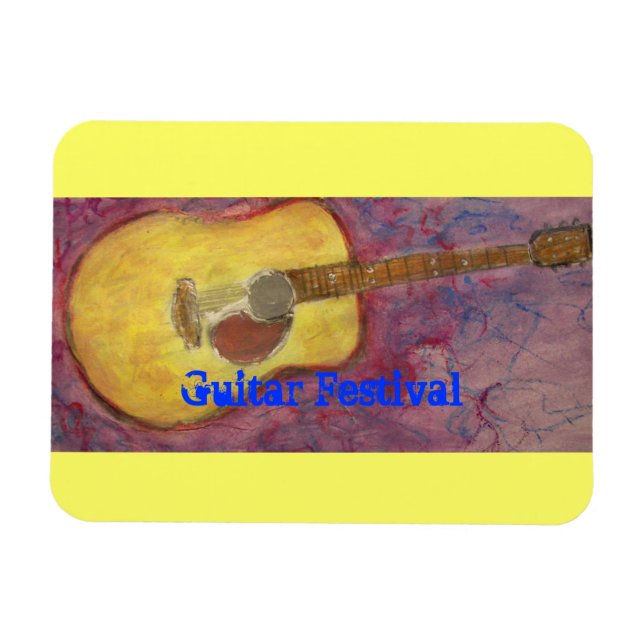 Guitar Festival Magnet (Horizontal)