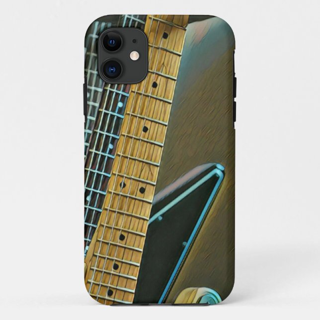 guitar gift for fathers day Case-Mate iPhone case (Back)