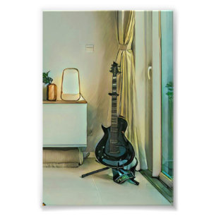 Guitar gifts for dad photo print