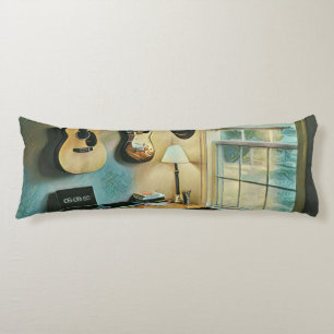 Guitar gifts for girlfriend body cushion