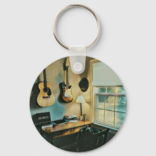 Guitar gifts for girlfriend key ring