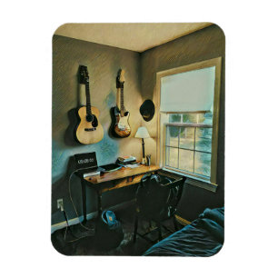 Guitar gifts for girlfriend magnet