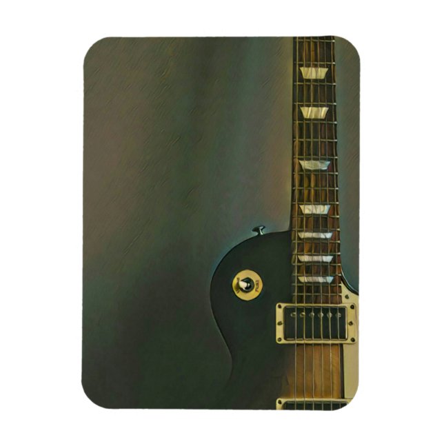 Guitar gifts for him magnet (Vertical)
