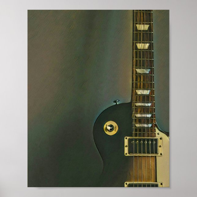 Guitar gifts for him poster (Front)
