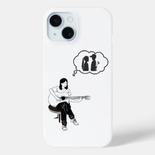 Guitar Girl Daydream Phone Case