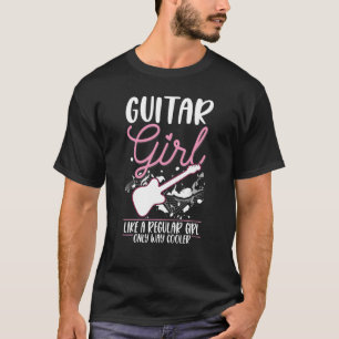Guitar Girl Electric Guitar Acoustic Guitar Guitar T-Shirt