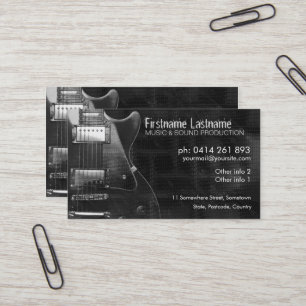 GUITAR "GREyAZ" Business card
