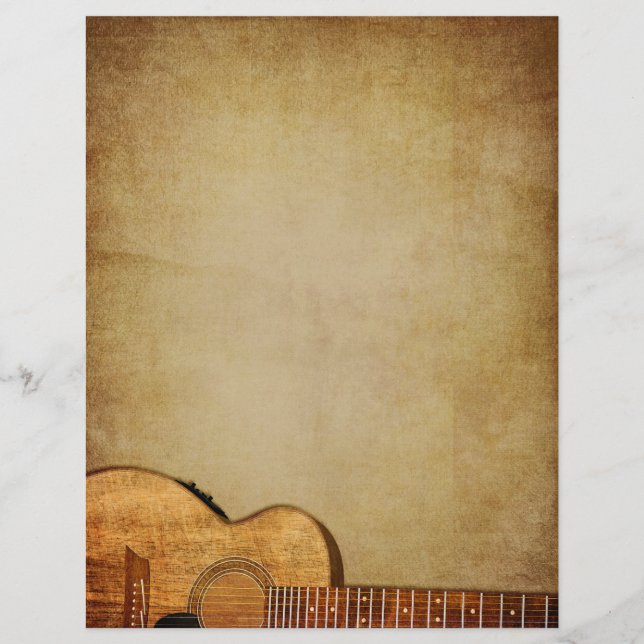 Guitar Grunge Vertical (Front)