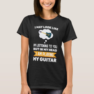 Guitar - Guitarist - Musician - Band - Vocalist - T-Shirt