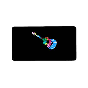 Guitar Guitarists Gift Label