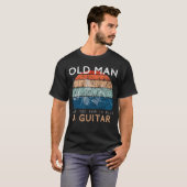 Guitar Guru: This Old Man Strikes the Right Chords T-Shirt (Front Full)