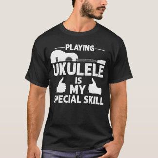 Guitar Hawaiian Music Players Ukulele Player Music T-Shirt