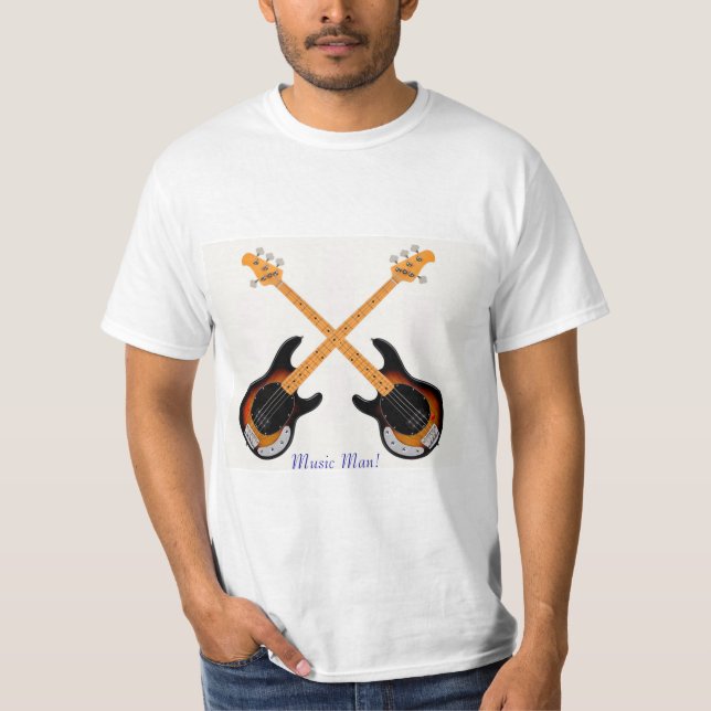 Guitar image for Men's T-Shirt (Front)