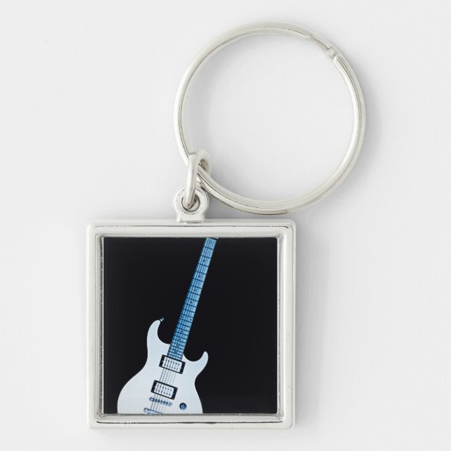 Guitar Image Keychain (Front)