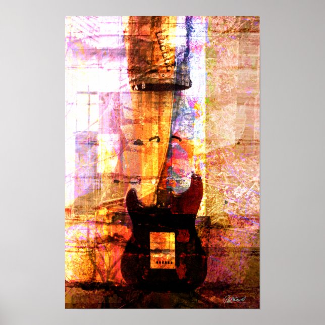 Guitar In the Middle Poster (Front)