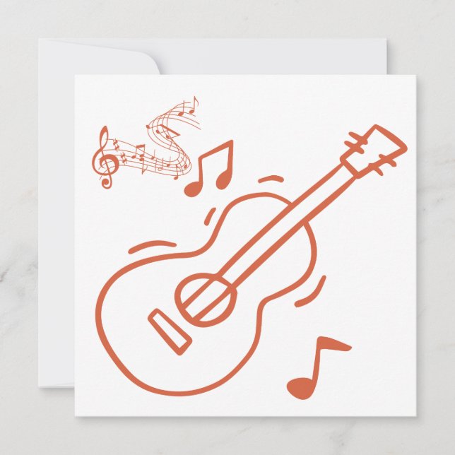 guitar invitation (Front)