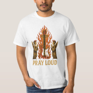 Guitar Is My Religion - Pray Loud T-Shirt