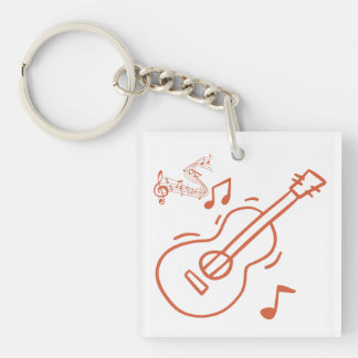 guitar key ring