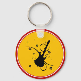 Guitar Keychain