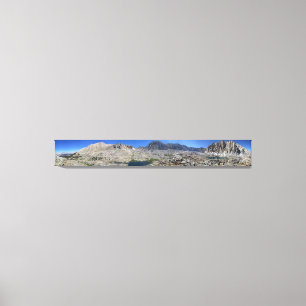 Guitar Lake and Mt Whitney - John Muir Trail Canvas Print