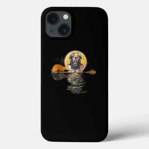 Guitar Lake Halloween Scary English Bulldog With iPhone 13 Case