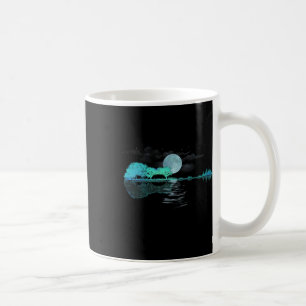 Guitar Lake Reflections Love Musician Coffee Mug