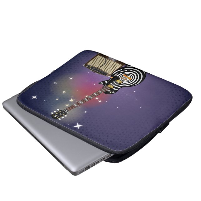 guitar laptop sleeve (Front Bottom)