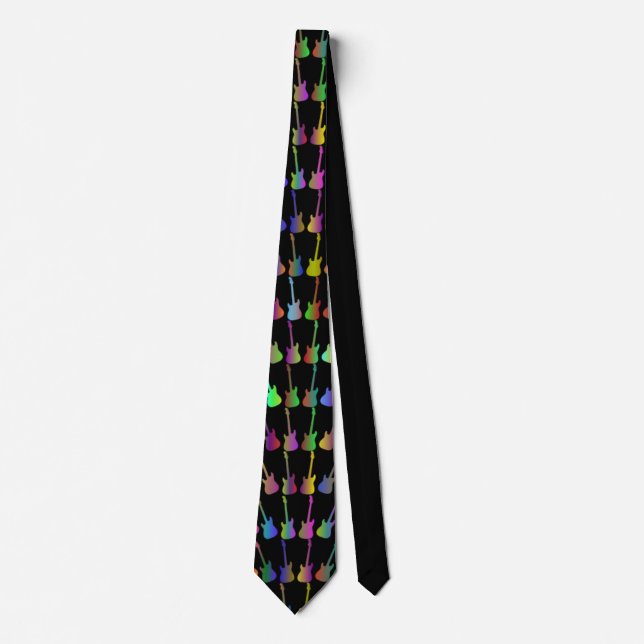 Guitar Legion Splash of Colours Tie (Front)