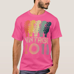 Guitar Lover 11 Year Old Gifts Vintage 2011 Limite T-Shirt