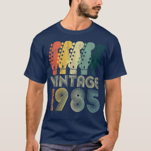Guitar Lover 37 Year Old Gifts Vintage 1985 Limite T-Shirt