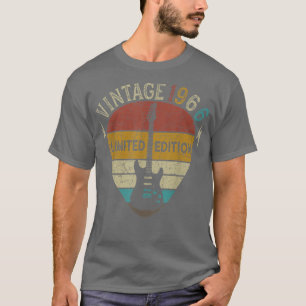 Guitar Lover 56 Years Old Gift, Vintage 1966 56th  T-Shirt