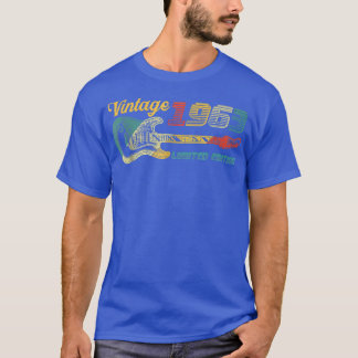 Guitar Lover 59 Year Old Vintage 1963 Limited Edit T-Shirt