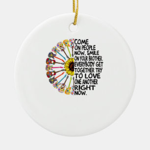 Guitar Lover   Acoustic Floral Guitar Gift Ceramic Tree Decoration