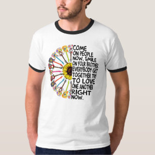 Guitar Lover   Acoustic Floral Guitar Gift T-Shirt